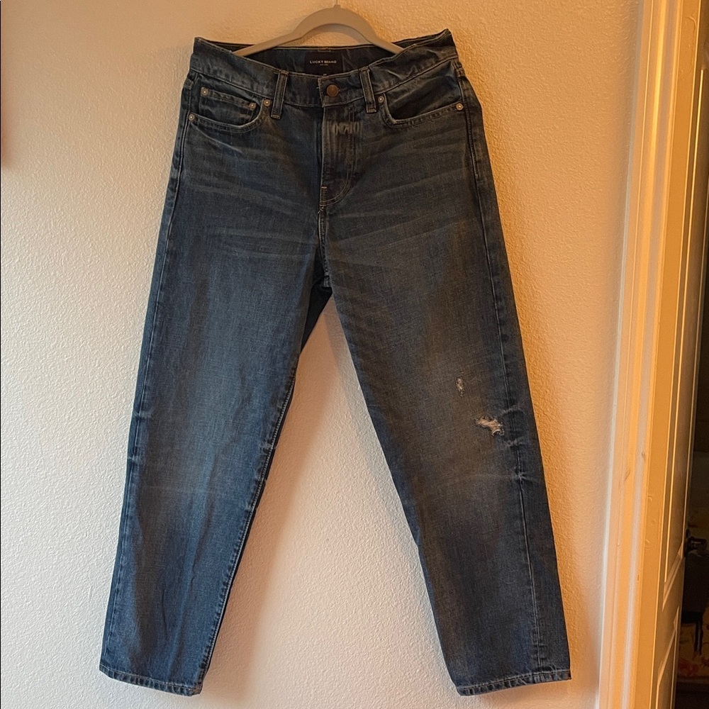Lucky Brand Dark Blue Relaxed Jeans. Size 29